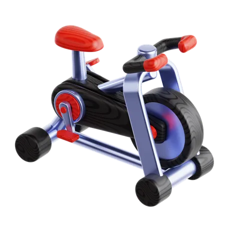 Stationary Bike  3D Icon