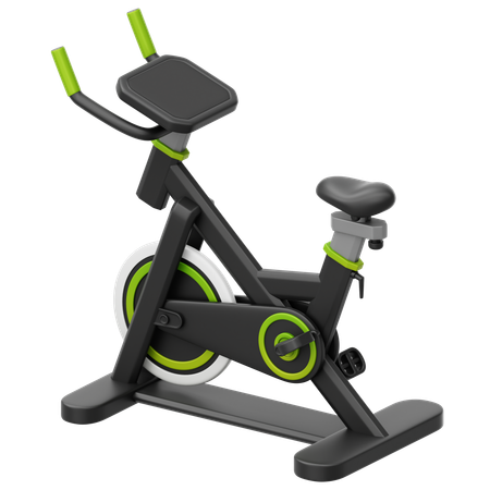 Stationary Bike  3D Icon