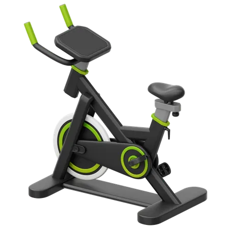 Stationary Bike  3D Icon