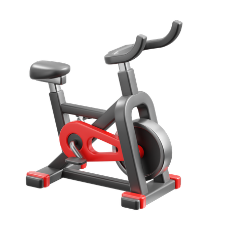 Stationary Bike  3D Icon