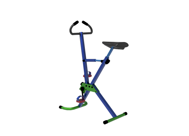 Stationary Bike  3D Icon