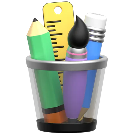 Stationary Cup  3D Icon