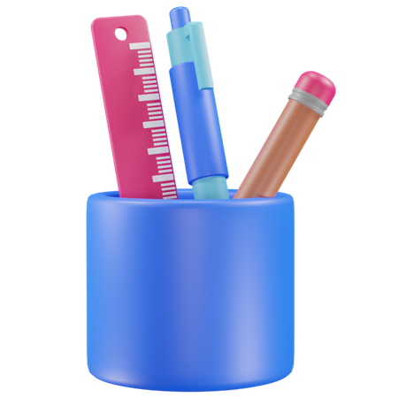 Stationary Holder  3D Icon