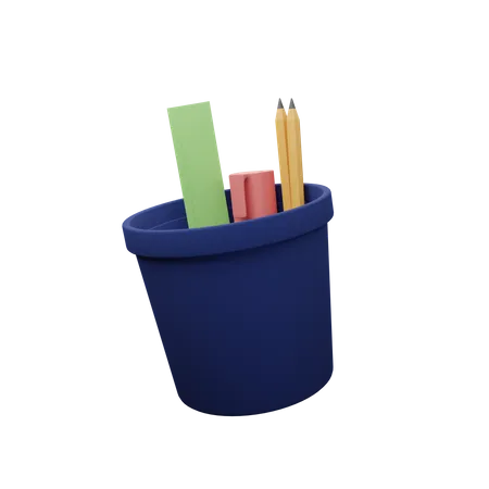 Stationary Jar  3D Icon