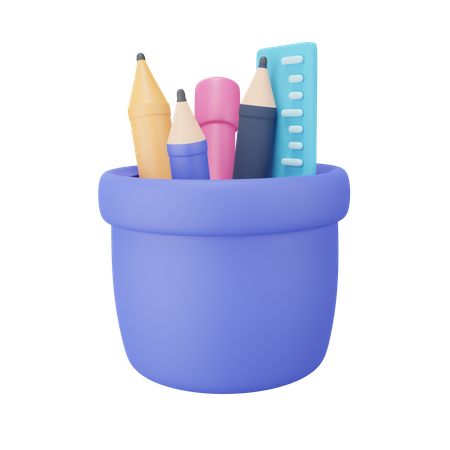 Stationary Jar  3D Icon