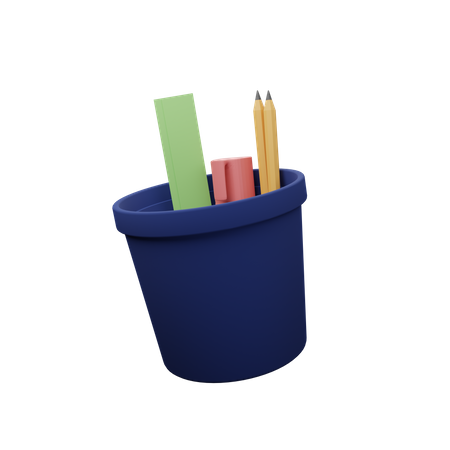 Stationary Jar  3D Icon
