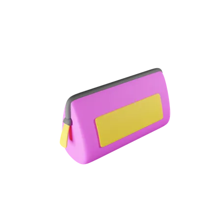 Pencil Case 3 D Render Isolated Images 3D Icon