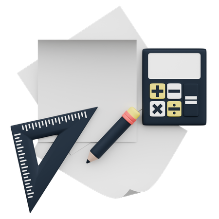 Stationery  3D Icon