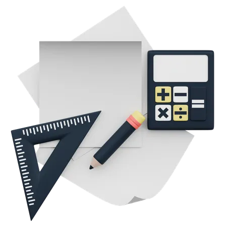 Stationery  3D Icon