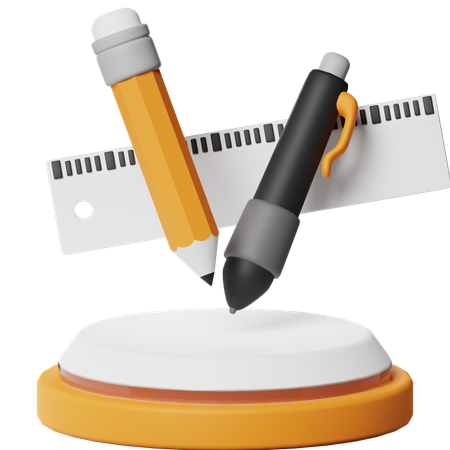 Stationery  3D Icon