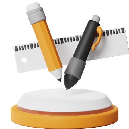 Stationery  3D Icon