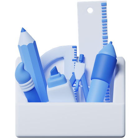 Stationery  3D Icon