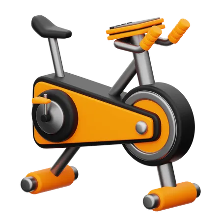 Stationery Bike  3D Icon