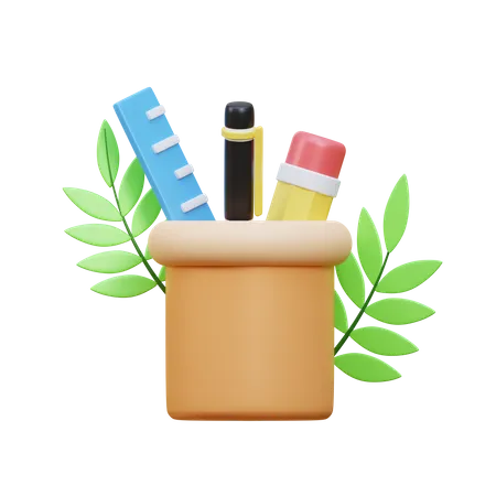 Stationery Case  3D Icon