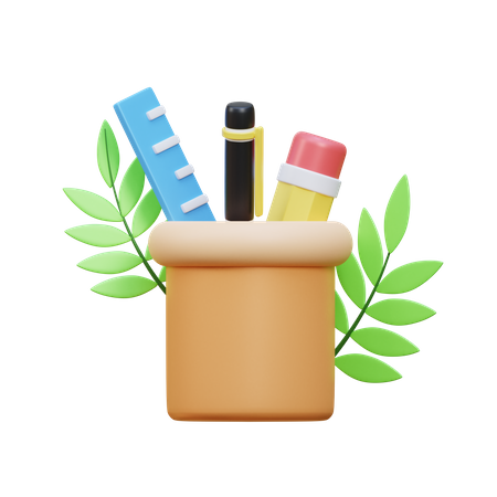 Stationery Case  3D Icon