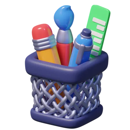 Stationery holder  3D Icon