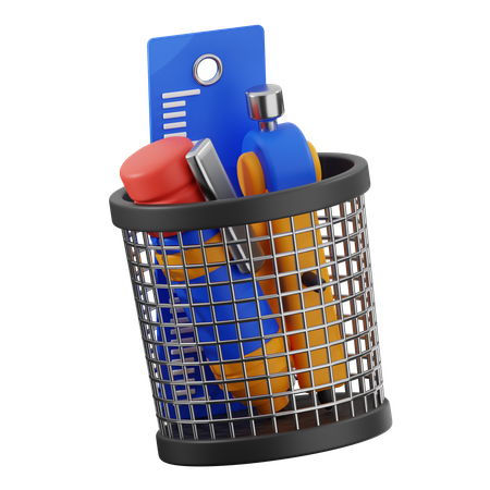 Stationery Holder  3D Icon