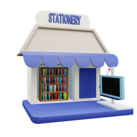 Stationery Store  3D Icon