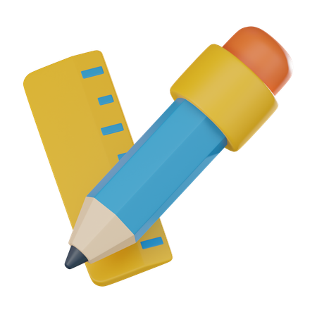 Stationery tools  3D Icon