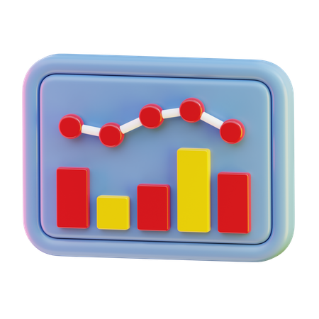 Statistic  3D Icon