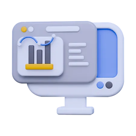 Statistic 3D Icon
