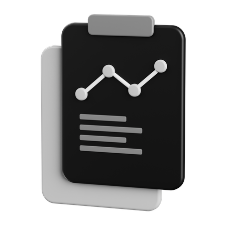 Statistic Board  3D Icon