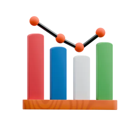 Statistic Chart  3D Icon