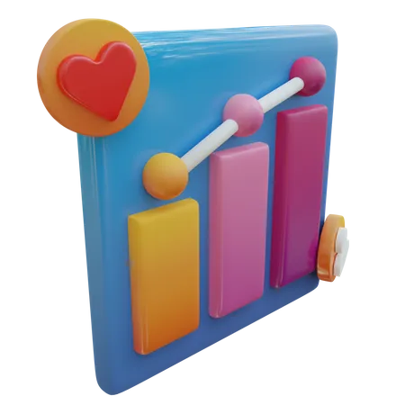 Statistic Report 3D Icon