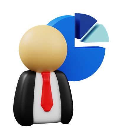 Statisticien  3D Icon