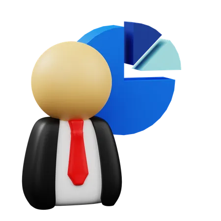 Statisticien  3D Icon