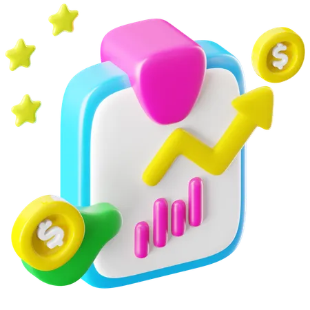 Statistics  3D Icon