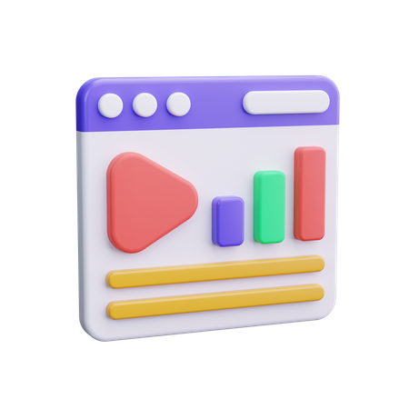 Statistics  3D Icon