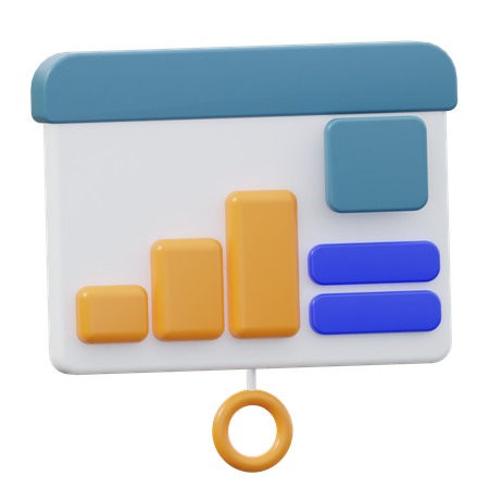 Statistics  3D Icon