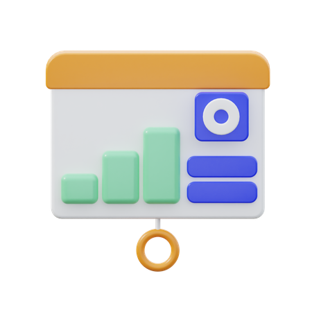 Statistics  3D Icon