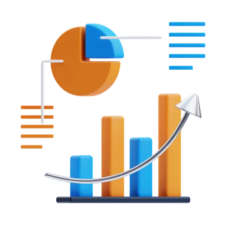 Statistics  3D Icon