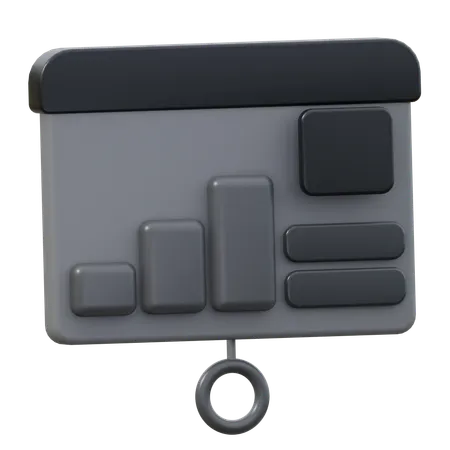 Statistics  3D Icon