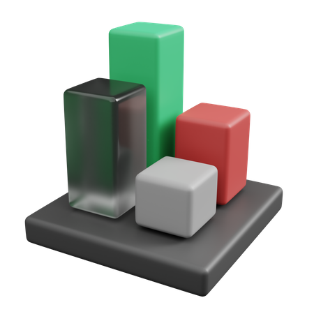 Statistics Chart  3D Icon