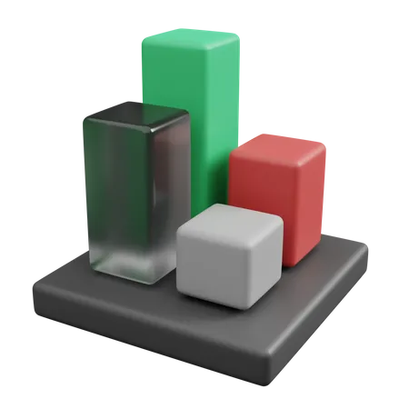 Statistics Chart  3D Icon