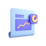 statistics 3d logo