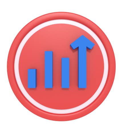 Statistik  3D Illustration