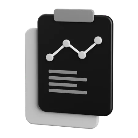 Statistiktafel  3D Icon