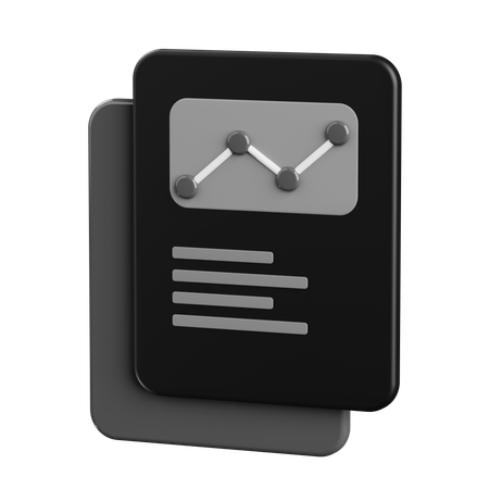 Statistikbuch  3D Icon