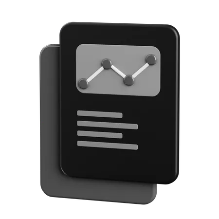 Statistikbuch  3D Icon