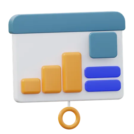 Statistiken  3D Icon