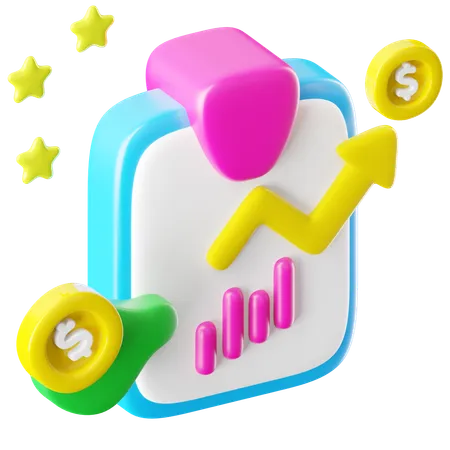 Statistiken  3D Icon