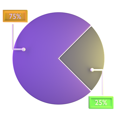 Statistique d'entreprise  3D Icon