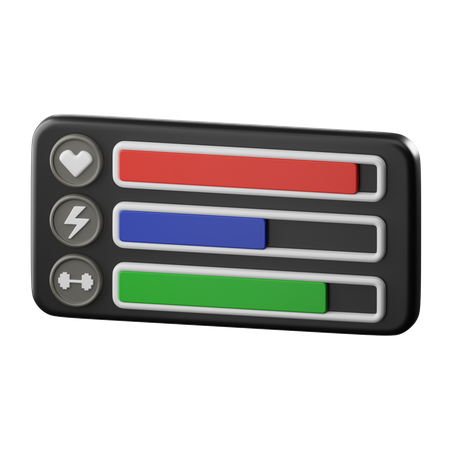 Statistiques  3D Icon