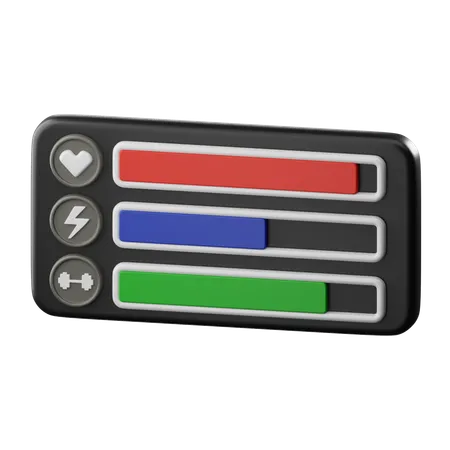 Statistiques  3D Icon