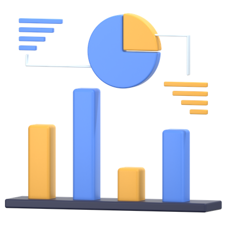 Statistiques  3D Icon