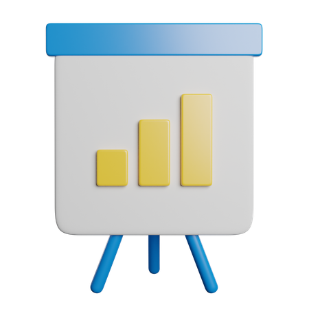 Statistiques  3D Icon